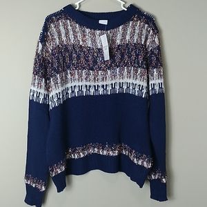 Northern Angel Crew Neck Confetti Sweater